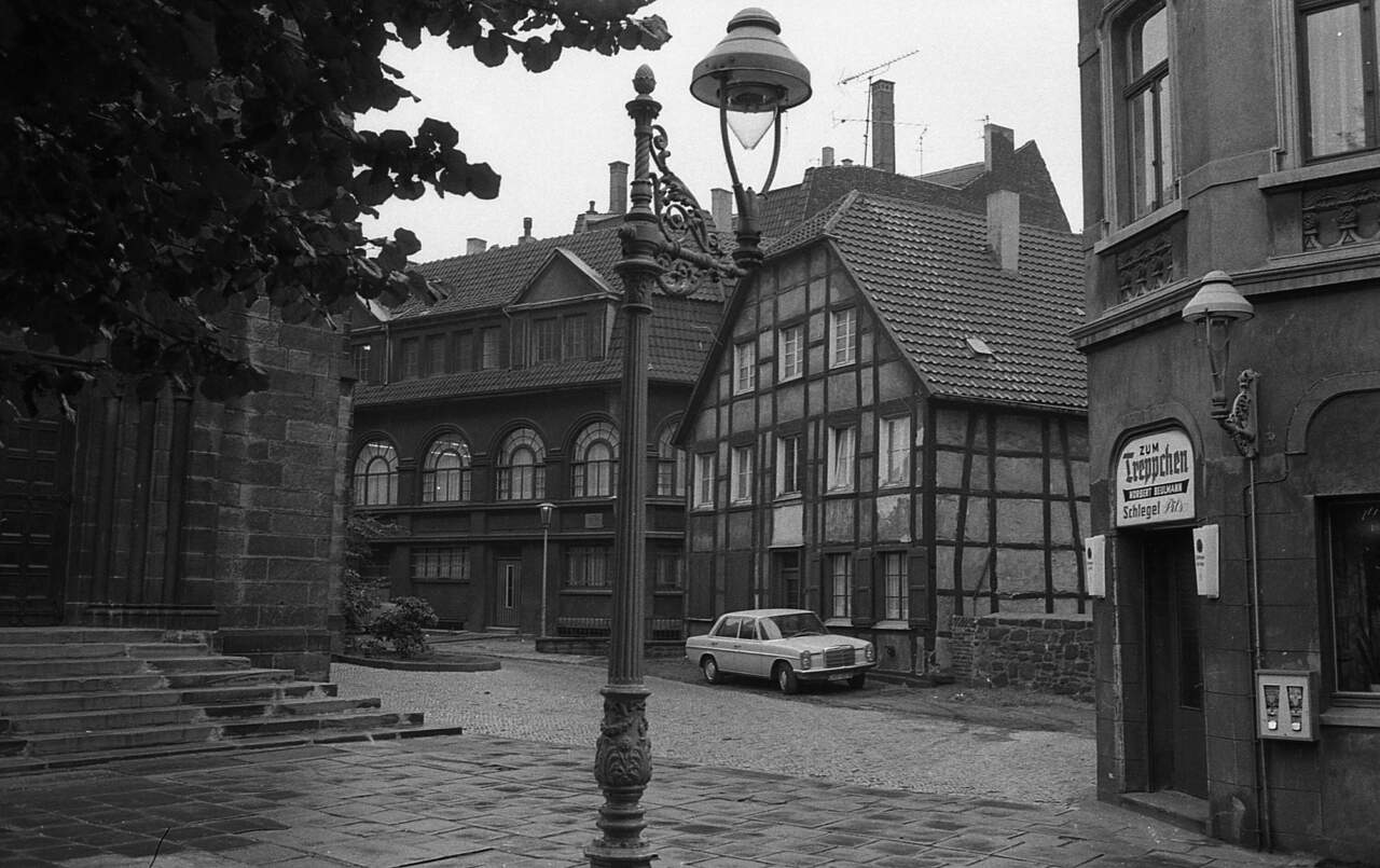 Fachwerkhaus am alten Kirchplatz St. Lambertus