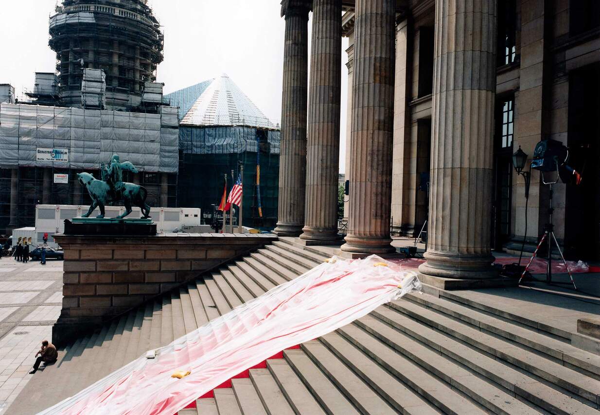 Friedensfest auf dem Gendarmenmarkt am 8.5. 1995, Berlin