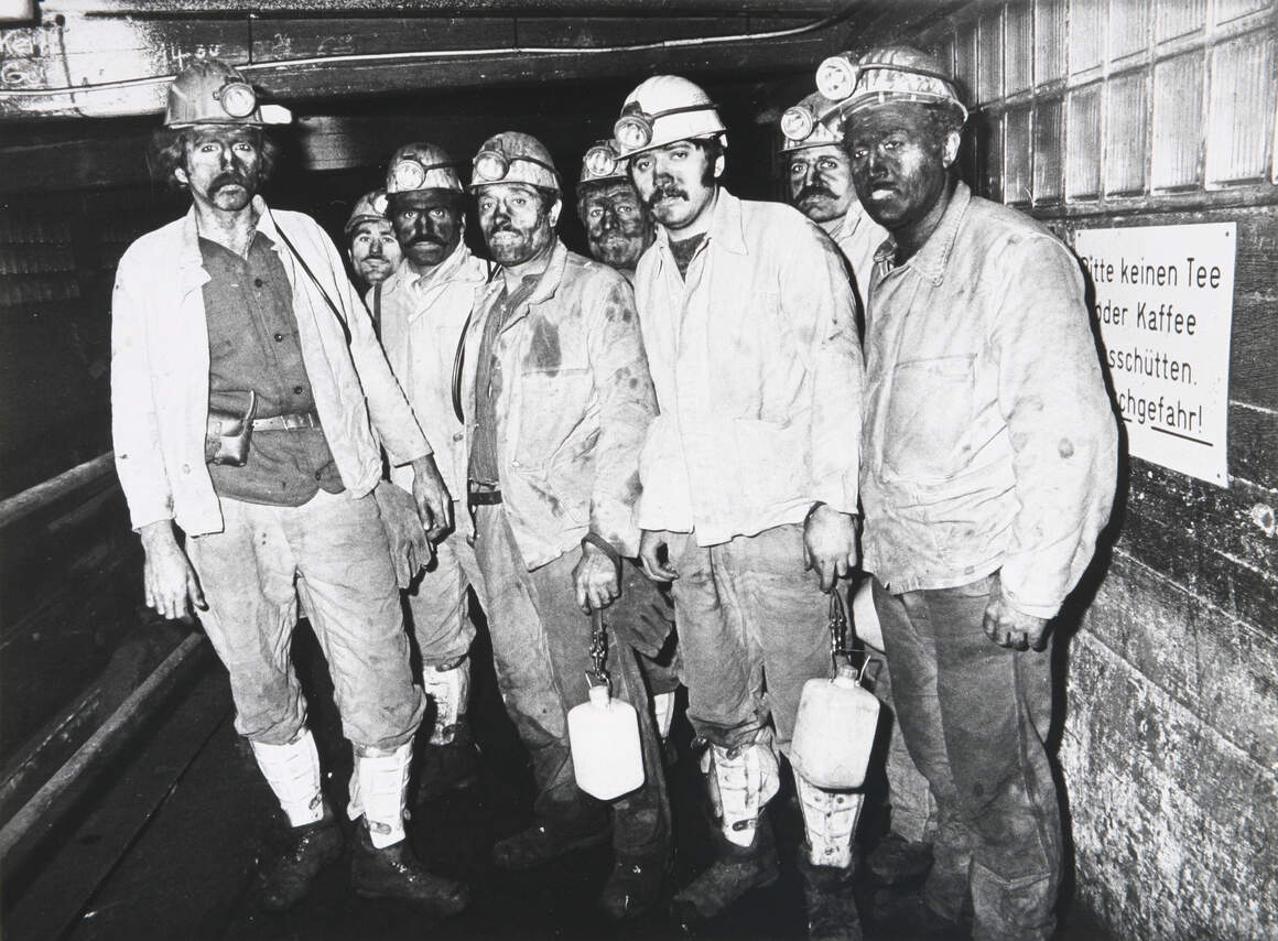 Türkische Bergarbeiter auf der Zeche Consolidation