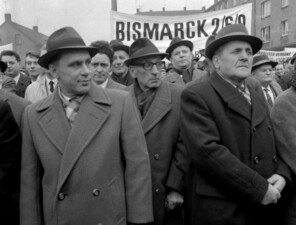 Proteste gegen Schließung der Zeche Bismarck