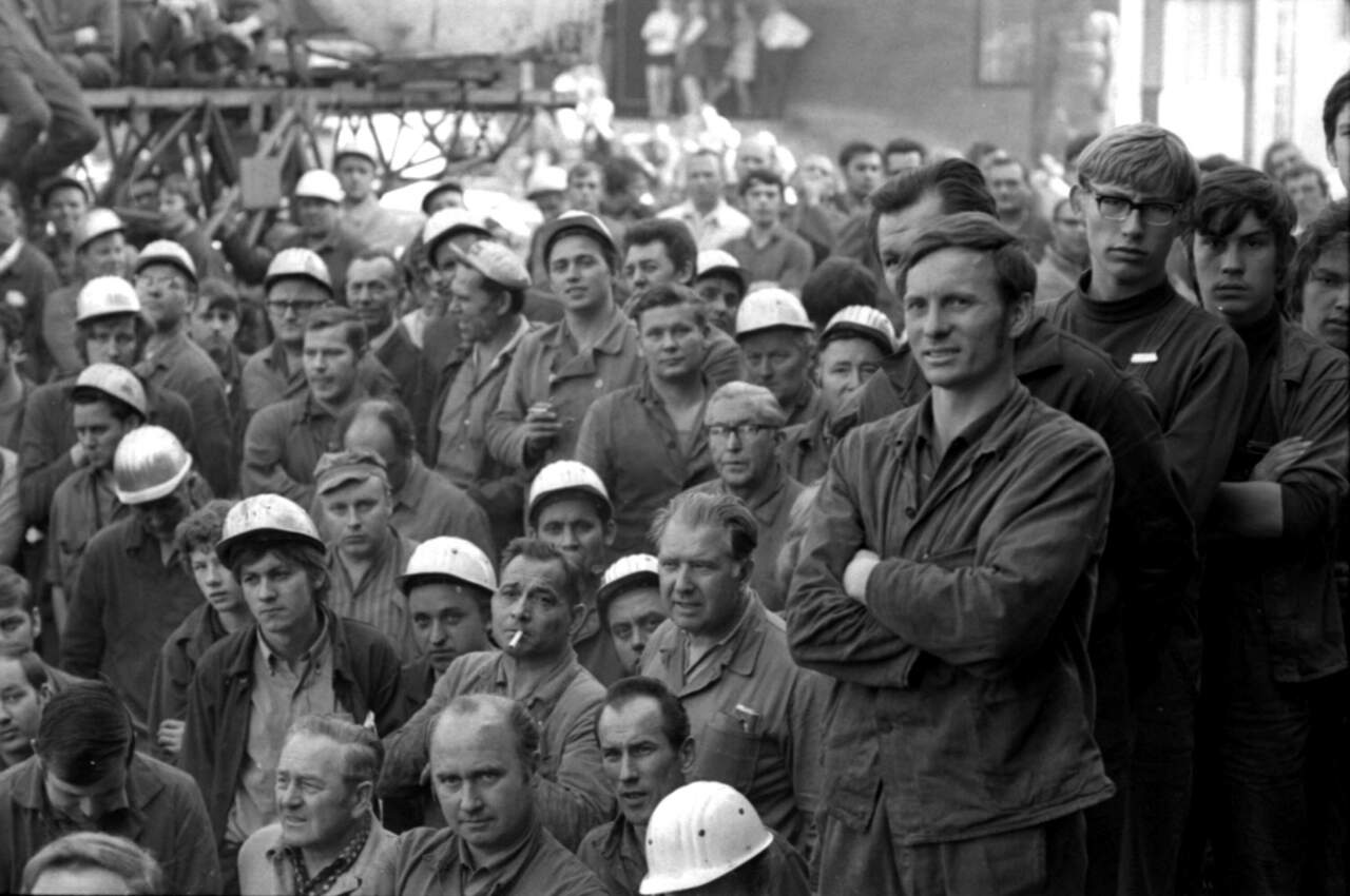 Septemberstreiks der Stahlarbeiter