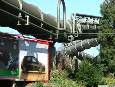 Das ehemalige Gichtgas-Leitungssystem in Dortmund