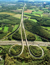  Autobahndreieck Dortmund Nord-West, Beginn der Sauerlandlinie